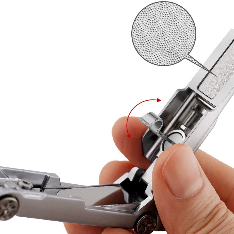 Automobilske škare za nokte Rezač za nokte od nehrđajućeg čelika Rezač za nokte na nogama Debeli urasli nokat Škare Alati za manikuru