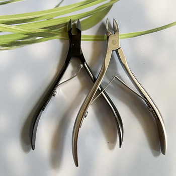 Ножици за нокти Ножици за нокти Средство за премахване на мъртва кожа Неръждаема стомана Професионален материал Салон за маникюрно изкуство Черни инструменти за педикюр