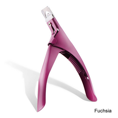 1 db Nail Art Clipper Special Type U Word akril gél francia műköröm hegyek Vágó Clipper élvágók Manikűr Rozsdamentes acél
