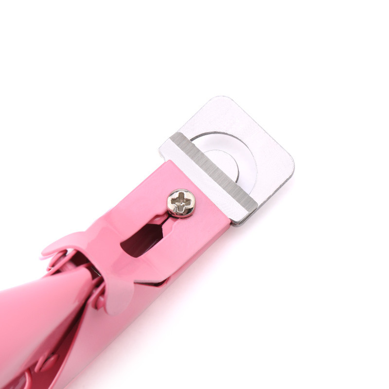 1 db Nail Art Clipper Special Type U Word akril gél francia műköröm hegyek Vágó Clipper élvágók Manikűr Rozsdamentes acél