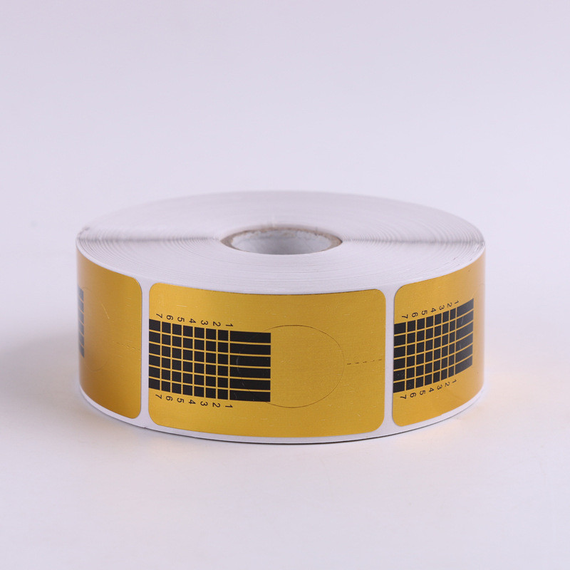 500 ks profesionálnych akrylových zakrivených nechtov, gélové nechty, návod na zdobenie nechtov, zlatá farba