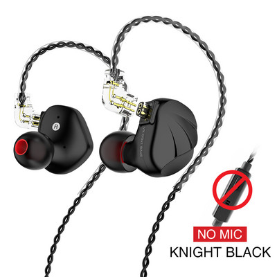 TRN VX 1DD 6BA Kovové slúchadlá s mikrofónom Hybridné slúchadlá do uší Monitorovacie HIFI slúchadlá Slúchadlá s potlačením hluku TRN V90S ZAS ZAX ZSX