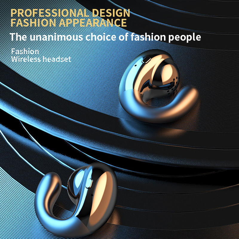 Bone Conduction TWS slušalice Bluetooth slušalice Bas HiFi Stereo bežične slušalice s mikrofonom Sportske vodootporne slušalice za telefon
