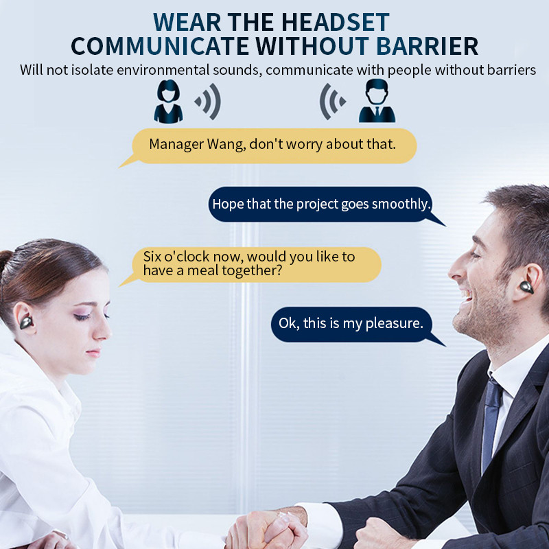 Bone Conduction TWS slušalice Bluetooth slušalice Bas HiFi Stereo bežične slušalice s mikrofonom Sportske vodootporne slušalice za telefon