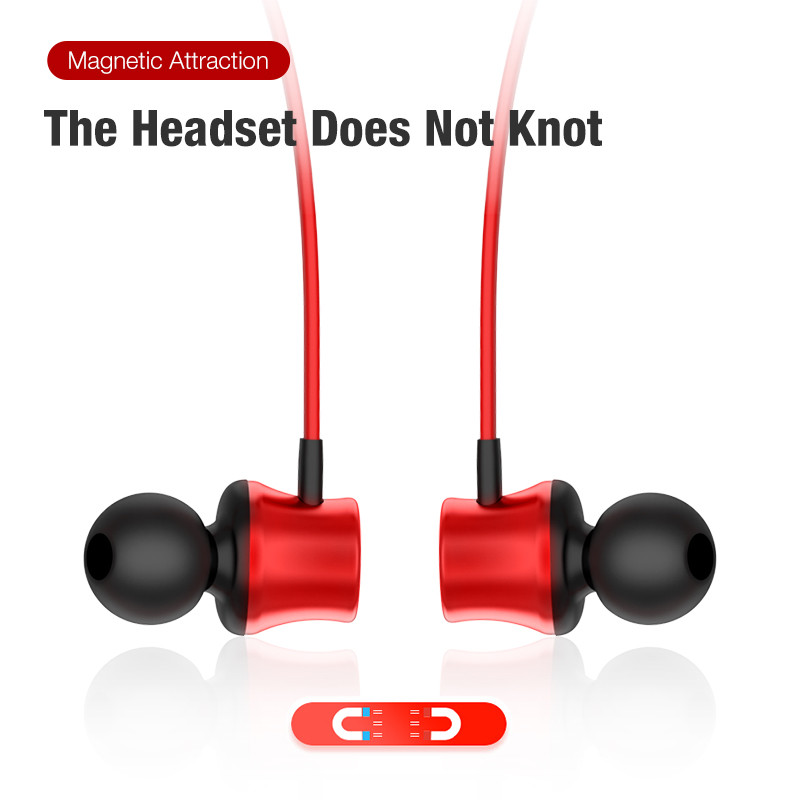 Bezdrôtové Bluetooth slúchadlá HOCO Sport s mikrofónom, stereo priestorovým zvukom a basmi pre iPhone 11 Pro X XS a Huawei Xiaomi Mi 10