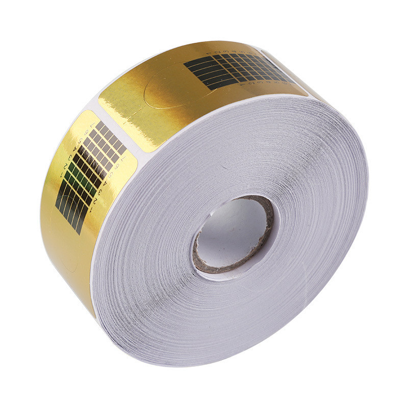 500 buc. Unelte de extensie pentru forme de unghii franceze Sfaturi pentru arta unghiilor. Extinderea mucegaiului Curl Form Gel Polish Autocolant Manichiura Accesorii acrilice