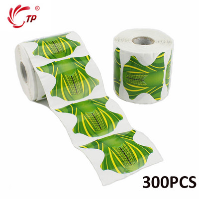 TP Stiletto Nail Extension Forms Naljepnice za gel Akril Tips Extension Professional Nails System Builder Mould Design Nail Form