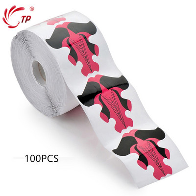 TP Stiletto Nail Extension Forms Naljepnice za gel Akril Tips Extension Professional Nails System Builder Mould Design Nail Form