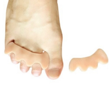 6 бр.=3 чифта Hallux Valgus Hammer Toe Separator Силиконова преса за изправяне Протектор Облекчаване на болката в краката Инструменти за грижа за педикюра Ортопедични