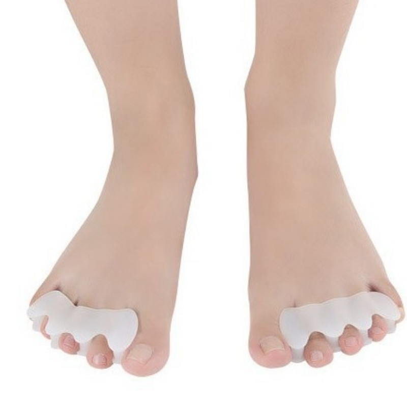 6db=3pár Hallux Valgus kalapács lábujjleválasztó szilikon kiegyenesítő védő lábfájdalomcsillapító pedikűr ápoló eszközök ortopéd