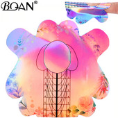 BQAN 100/300 komada Kvadrat/Romb/Štileto Laser Gradijent Oblik noktiju Akrilni nokti UV Gel Vodič za produžavanje noktiju Samoljepljivi S