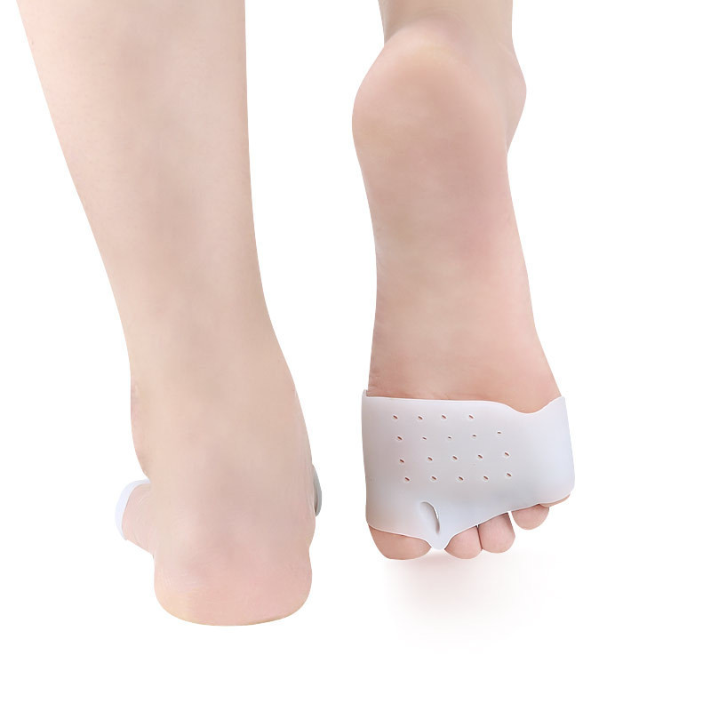 2db=1pár elülső lábpárnák szórófej tyúkszem átfedő lábujjleválasztó korrektor párnák Hallux Valgus lábápoló pedikűr