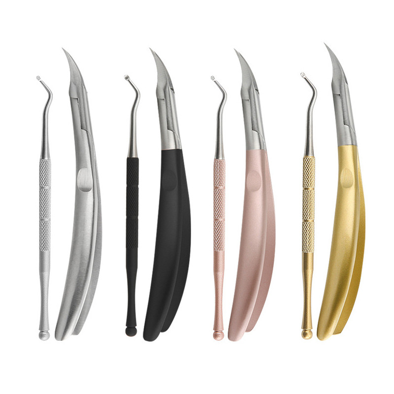 Paronychia tăietor de unghii îmbunătățit din oțel inoxidabil Trimmer pentru îngrijire pedichiură încarnată Cutter profesionist Instrumente pentru tăietor Picioare unghia de la picioare