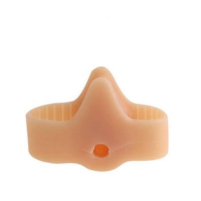 10db=5pár szilikon gél ujjleválasztók távtartók lábkiegyenesítő bütyökkorrektor Hallux Valgus lábujjvédő pedikűr