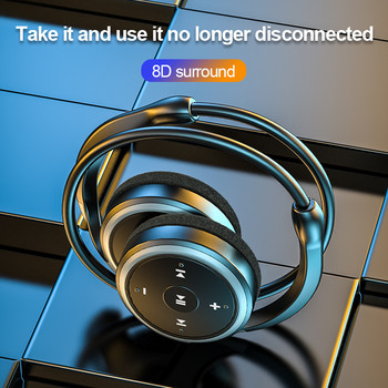 Ασύρματα ακουστικά Bluetooth με τις καλύτερες πωλήσεις Ακουστικά HIFI Sport Ακουστικά Αδιάβροχα ακουστικά Υποστήριξη Κάρτα TF Ραδιόφωνο FM MP3 player