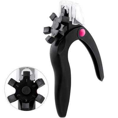 Akrilinė nagų kirpimo mašinėlė, reguliuojama nerūdijančio plieno nagų galiukų kirpimo mašinėlė, dirbtinė netikrų nagų kirpimo mašinėlė netikrų nagų dailės manikiūro įrankiams