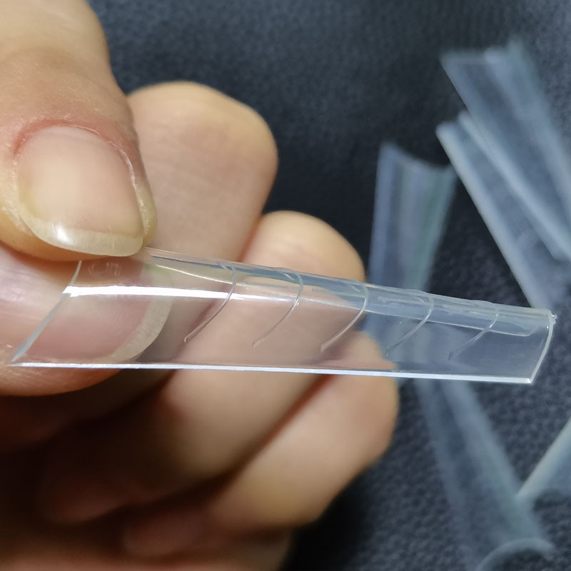 120 db-os doboz Dual Forms Build Nail Poly Extend Gel Tools Orosz Mandula Felső Forma Penész Köröm Tippek Teljes fedő Újrahasználható köröm manikűr