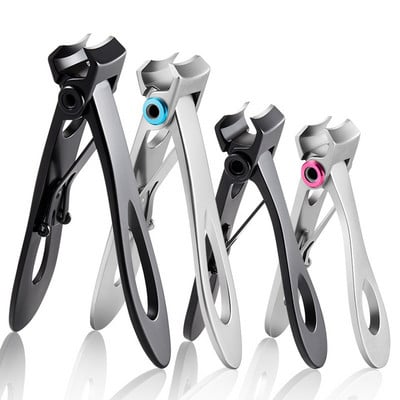 Oversized Thick Nail Clippers for Thick Toenails or Tough Fingernails Stainless Steel Toenail Fingernail Clipper Cutter Trimmer