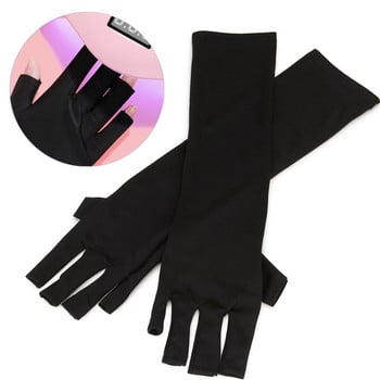 Nail Art Glove UV Protection Glove Anti UV Radiation Protection Gloves Protecter For Nail Art Gel UV LED Lamp Tool Tool