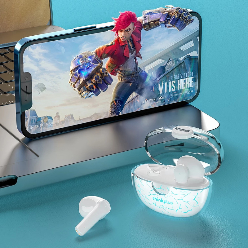 Lenovo XT95 Pro Bluetooth Ακουστικά 9D HIFI Sound Sport Αδιάβροχα TWS Ασύρματα ακουστικά με μικρόφωνο για iPhone Ακουστικά Xiaomi