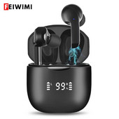 True Stereo Super Bass bežične slušalice 5.2 TWS Bluetooth slušalice In-Ear Earbuds Binauralne slušalice za pozive za iPhone Xiaomi