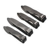 Dispozitiv de tăiat unghii din oțel inoxidabil Cutter anti stropire pentru unghii pentru unghii de la picioare Depozitare automată a tăietorilor de unghii Instrument de manichiură pedichiură