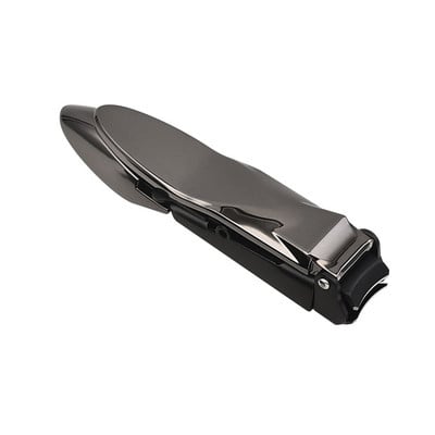 Dispozitiv de tăiat unghii din oțel inoxidabil Cutter anti stropire pentru unghii pentru unghii de la picioare Depozitare automată a tăietorilor de unghii Instrument de manichiură pedichiură