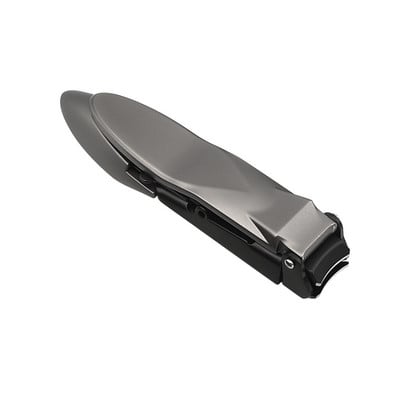 Dispozitiv de tăiat unghii din oțel inoxidabil Cutter anti stropire pentru unghii pentru unghii de la picioare Depozitare automată a tăietorilor de unghii Instrument de manichiură pedichiură