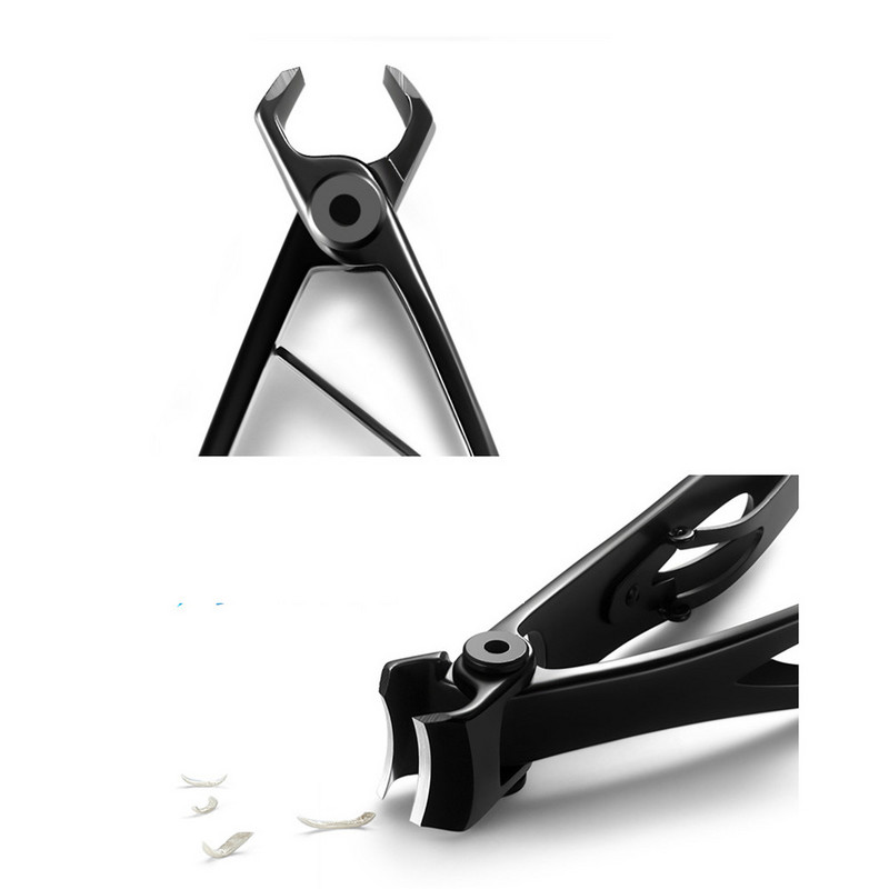 Ножица за нокти с голяма уста от неръждаема стомана Ножици против пръски Ножици за нокти Комплект дебели ножици за нокти Инструменти за ноктопластика Педикюр