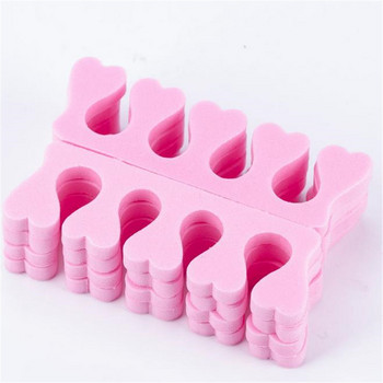 50 τμχ/Συσκευασία Σφουγγάρι Nail Art Toe Separator Foot Fingers Separators Soft Gel UV Polish Nail Salon Supplies Εργαλείο μανικιούρ πεντικιούρ 3