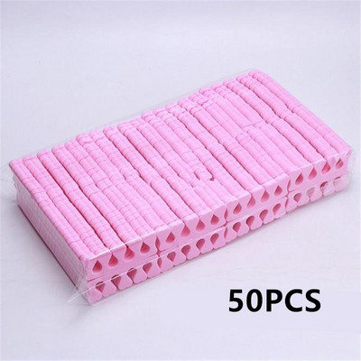 50 kom/pak. Spužva Nail Art Separator nožnih prstiju Separator prstiju stopala Mekani gel UV lak Pribor za salon za nokte Alat za manikuru i pedikuru 3