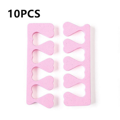 50 kom/pak. Spužva Nail Art Separator nožnih prstiju Separator prstiju stopala Mekani gel UV lak Pribor za salon za nokte Alat za manikuru i pedikuru 3