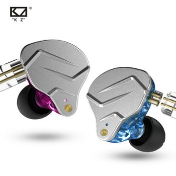 KZ ZSN Pro In Earphones 1BA+1DD Hybrid Technology Hifi Bass Earbuds Monitor Μεταλλικά Ακουστικά Ακουστικά Αθλητικά Ακουστικά Ακύρωσης Θορύβου