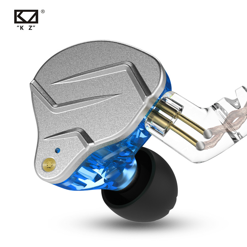 KZ ZSN Pro In Earphones 1BA+1DD Hybrid Technology Hifi Bass Earbuds Monitor Μεταλλικά Ακουστικά Ακουστικά Αθλητικά Ακουστικά Ακύρωσης Θορύβου