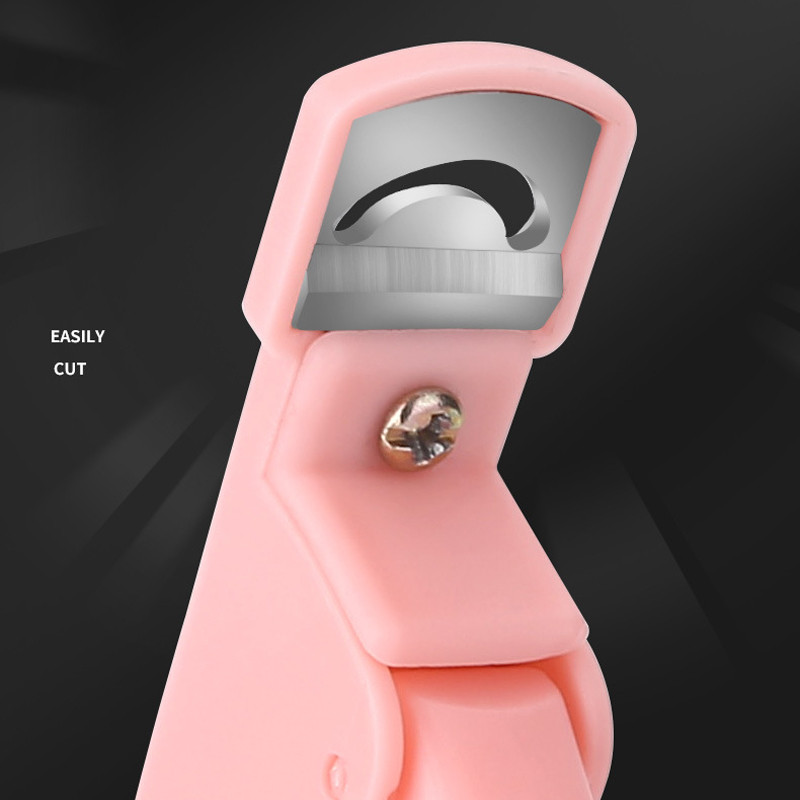 Profesionalni kliper za nokte Specijalni tip U riječ False Tips Rezači rubova Manikura Šareni plastični alati za ukrašavanje noktiju