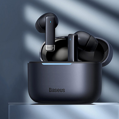 Ασύρματο ακουστικό Baseus Bowie E9 Bluetooth 5.3 με 4 μικρόφωνα ENC True Wireless Headphone Noise Cancelling Gaming Sport HiFi Earbud
