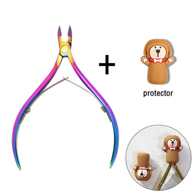 1vnt odelių žnyplės nagų manikiūro žirklės kirpimo mašinėlės negyvos odos šalinimo priemonė pedikiūras nerūdijančio plieno pjaustyklės nagų dailės įrankiai