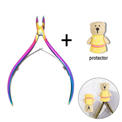 1vnt odelių žnyplės nagų manikiūro žirklės kirpimo mašinėlės negyvos odos šalinimo priemonė pedikiūras nerūdijančio plieno pjaustyklės nagų dailės įrankiai