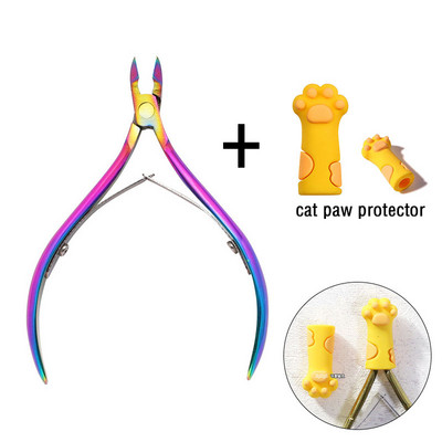 1vnt odelių žnyplės nagų manikiūro žirklės kirpimo mašinėlės negyvos odos šalinimo priemonė pedikiūras nerūdijančio plieno pjaustyklės nagų dailės įrankiai