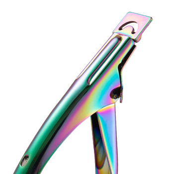 Професионален инструмент за подстригване на нокти UV Gel False Nail Tips Edge Cutters Stainless Steel U One Word Clippers Инструмент за маникюр