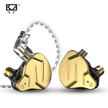 KZ ZSN Pro X метални слушалки 1BA+1DD хибридна технология HIFI бас слушалки In Ear Monitor Слушалки Спортни шумопотискащи слушалки