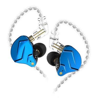 KZ ZSN Pro X Metal Earphones 1BA+1DD Hybrid Technology HIFI Bass Earbuds in Ear Monitor Headphone Αθλητικά ακουστικά ακύρωσης θορύβου