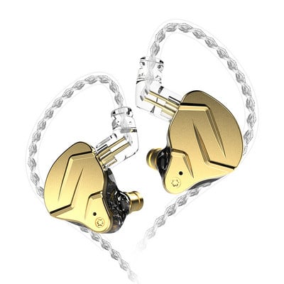 KZ ZSN Pro X Metal Earphones 1BA+1DD Hybrid Technology HIFI Bass Earbuds in Ear Monitor Headphone Αθλητικά ακουστικά ακύρωσης θορύβου