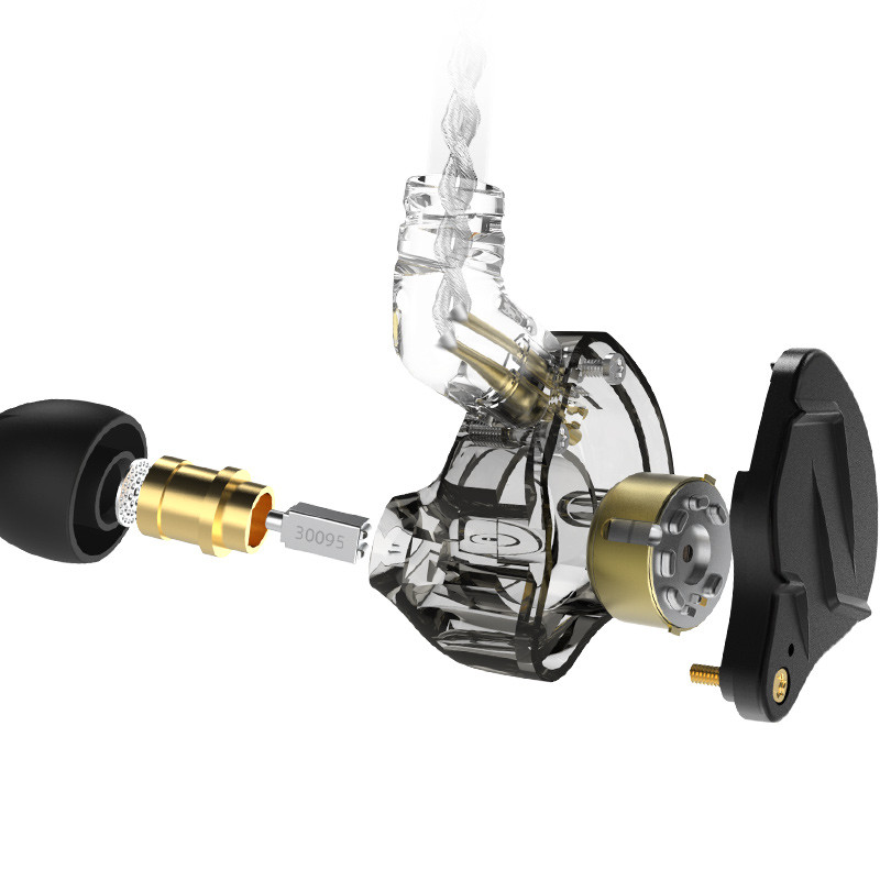 KZ ZSN Pro X Metal Earphones 1BA+1DD Hybrid Technology HIFI Bass Earbuds in Ear Monitor Headphone Αθλητικά ακουστικά ακύρωσης θορύβου