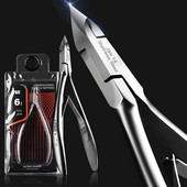 Profesionalne škare za nokte od nehrđajućeg čelika visoke preciznosti, škare za mrtvu kožu, škare za nokte, škare za zanoktice, alat za manikuru