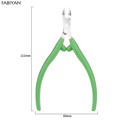 FABIYAN Nail Art Klješta za zanoktice Kliješta za uklanjanje mrtve kože Manikura Škare za pedikuru Alat za rezanje noktiju