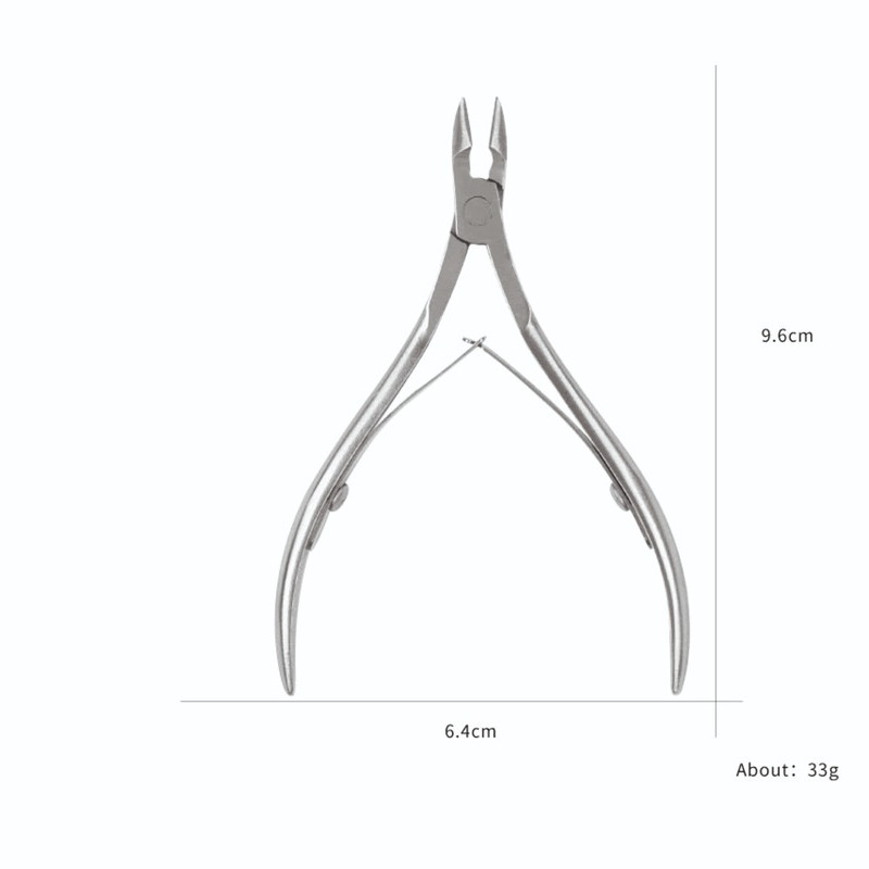 Profesionalni štipaljke za nokte od nehrđajućeg čelika Nail Art Manikura Pedikura Njega Podrezivanje Kliješta Rezači Ljepota Škare Alati