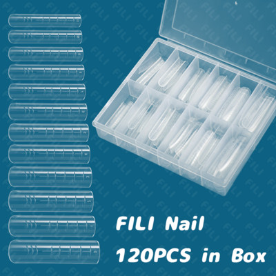 Dual Nail Form Coffin Build Nokti Top Form UV Gel Extended False Tips for Nail Extension Arched Top Forms Quick Building Kalup