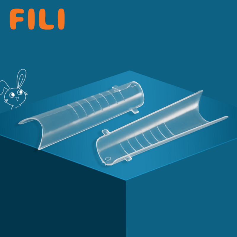Dual Nail Form Coffin Build Nokti Top Form UV Gel Extended False Tips for Nail Extension Arched Top Forms Quick Building Kalup