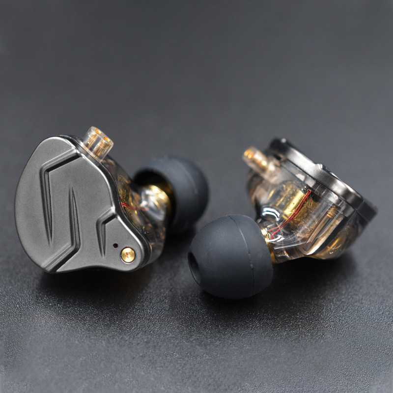 KZ ZSN Pro In Ear slušalice Hibridna tehnologija 1BA+1DD HIFI Bass Metalne slušalice Sportske slušalice s poništavanjem buke Monitor